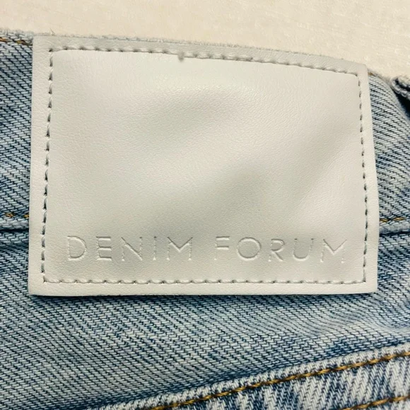 DENIM FORUM THE 90S DANNY HI-RISE BAGGY JEANS SIZE 25 - Picture 8 of 10